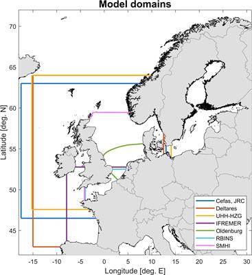 Deriving pre-eutrophic conditions from an ensemble model approach for the North-West European seas